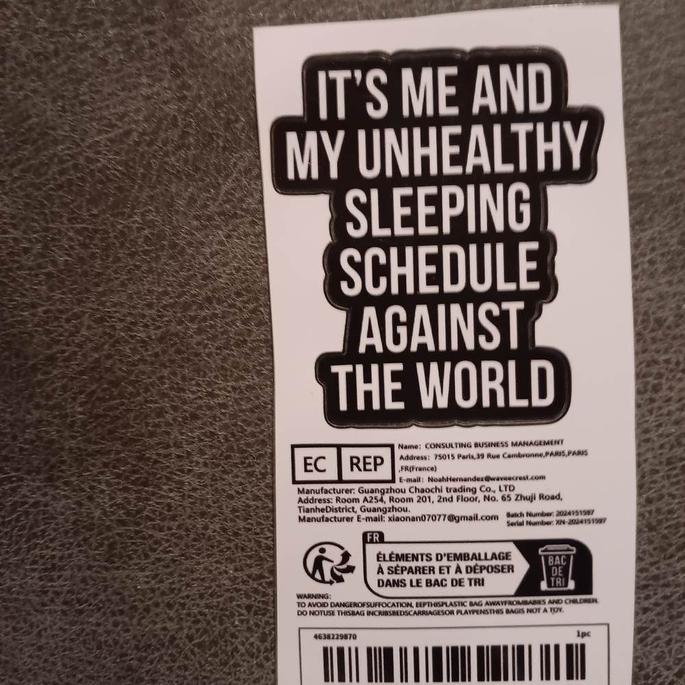 Insomnia Sticker